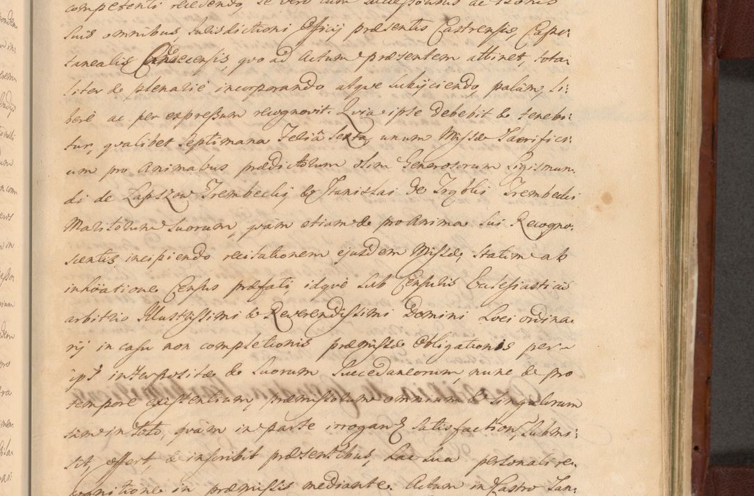 Zdjęcie nr 1148 dla obiektu archiwalnego: Acta actorum episcopalium R. D. Casimiri a Łubna Łubiński, episcopi Cracoviensis, ducis Severiae ab anno 1714 ad annum 1719 conscripta. Volumen II