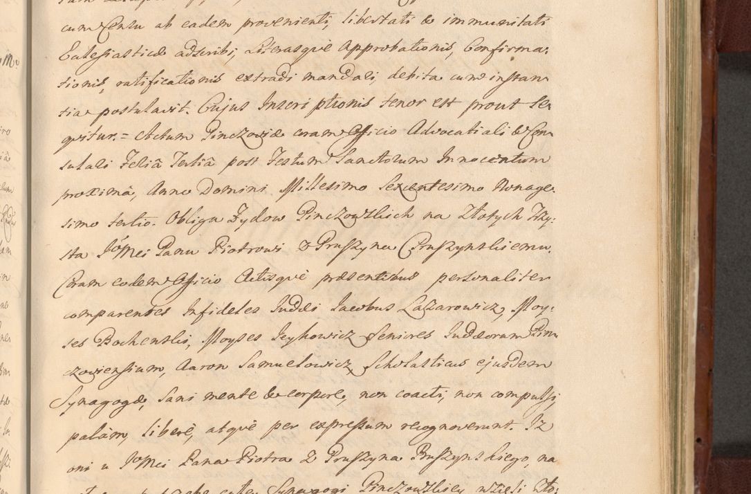 Zdjęcie nr 1138 dla obiektu archiwalnego: Acta actorum episcopalium R. D. Casimiri a Łubna Łubiński, episcopi Cracoviensis, ducis Severiae ab anno 1714 ad annum 1719 conscripta. Volumen II