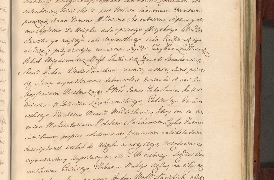 Zdjęcie nr 1134 dla obiektu archiwalnego: Acta actorum episcopalium R. D. Casimiri a Łubna Łubiński, episcopi Cracoviensis, ducis Severiae ab anno 1714 ad annum 1719 conscripta. Volumen II