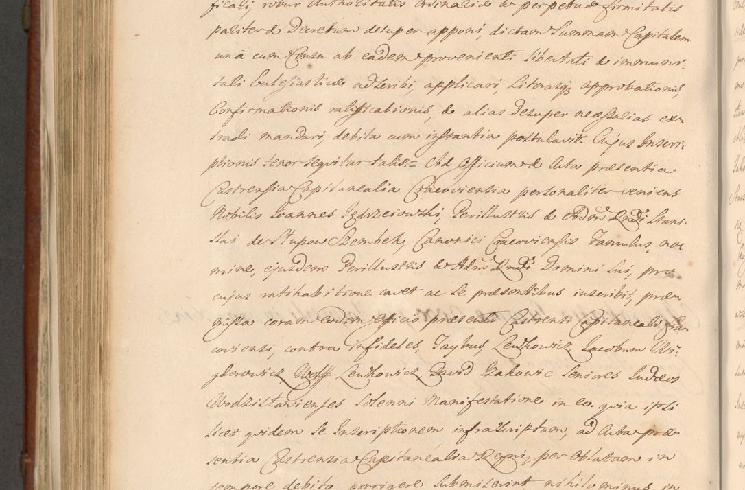 Zdjęcie nr 1133 dla obiektu archiwalnego: Acta actorum episcopalium R. D. Casimiri a Łubna Łubiński, episcopi Cracoviensis, ducis Severiae ab anno 1714 ad annum 1719 conscripta. Volumen II