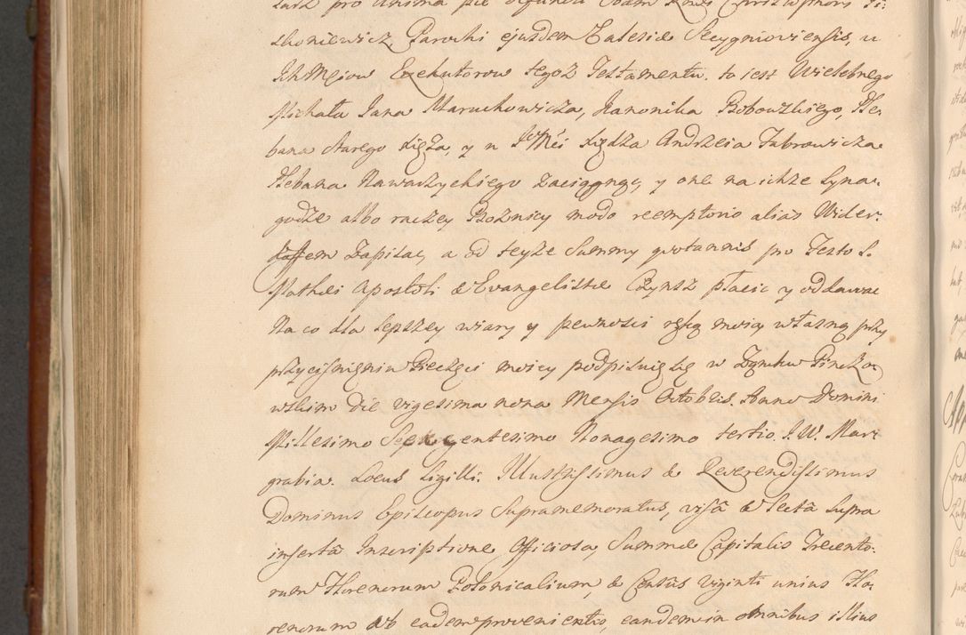 Zdjęcie nr 1131 dla obiektu archiwalnego: Acta actorum episcopalium R. D. Casimiri a Łubna Łubiński, episcopi Cracoviensis, ducis Severiae ab anno 1714 ad annum 1719 conscripta. Volumen II