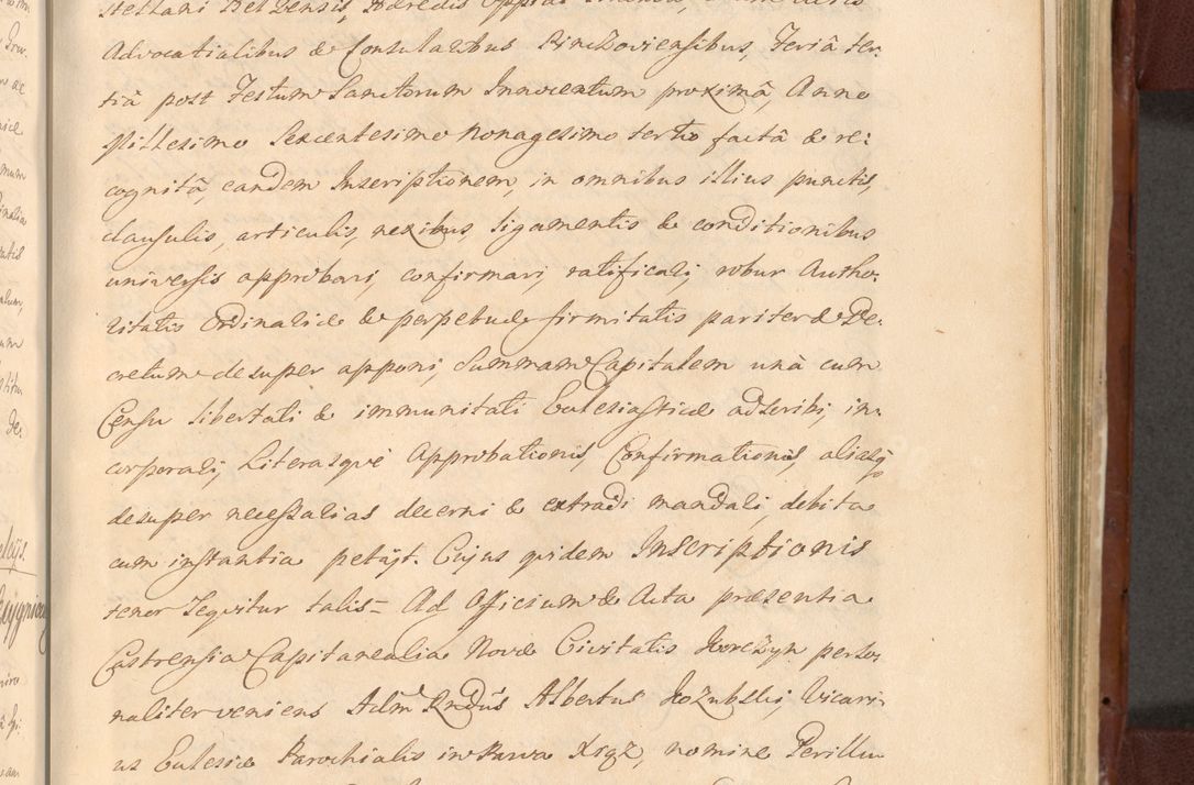Zdjęcie nr 1128 dla obiektu archiwalnego: Acta actorum episcopalium R. D. Casimiri a Łubna Łubiński, episcopi Cracoviensis, ducis Severiae ab anno 1714 ad annum 1719 conscripta. Volumen II