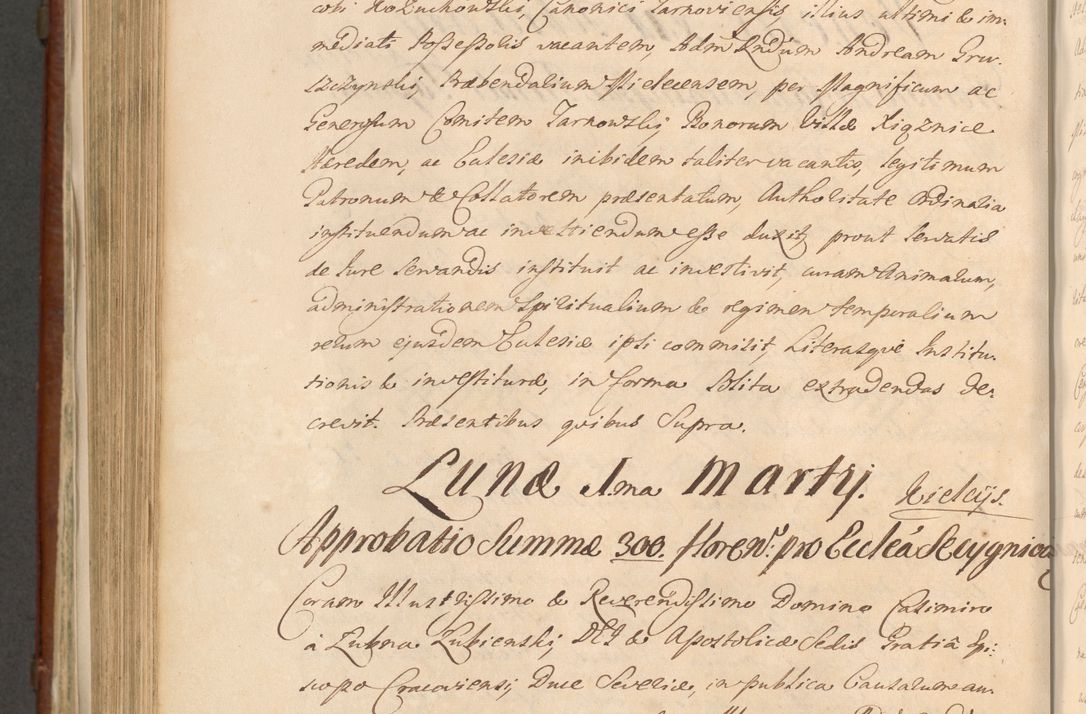 Zdjęcie nr 1127 dla obiektu archiwalnego: Acta actorum episcopalium R. D. Casimiri a Łubna Łubiński, episcopi Cracoviensis, ducis Severiae ab anno 1714 ad annum 1719 conscripta. Volumen II