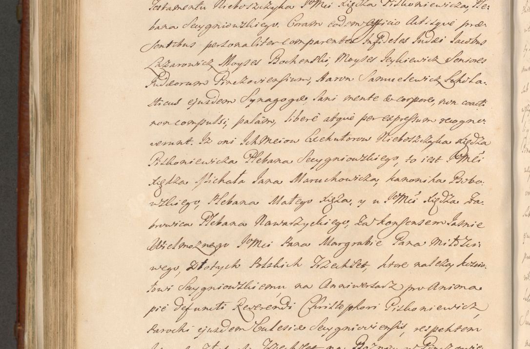 Zdjęcie nr 1129 dla obiektu archiwalnego: Acta actorum episcopalium R. D. Casimiri a Łubna Łubiński, episcopi Cracoviensis, ducis Severiae ab anno 1714 ad annum 1719 conscripta. Volumen II