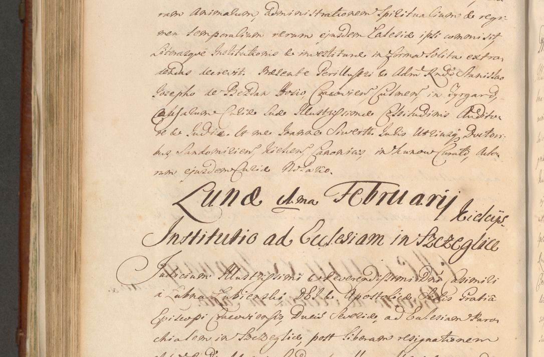 Zdjęcie nr 1125 dla obiektu archiwalnego: Acta actorum episcopalium R. D. Casimiri a Łubna Łubiński, episcopi Cracoviensis, ducis Severiae ab anno 1714 ad annum 1719 conscripta. Volumen II