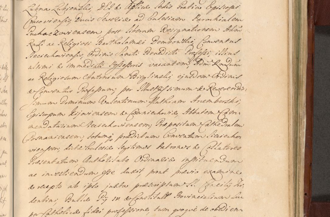 Zdjęcie nr 1122 dla obiektu archiwalnego: Acta actorum episcopalium R. D. Casimiri a Łubna Łubiński, episcopi Cracoviensis, ducis Severiae ab anno 1714 ad annum 1719 conscripta. Volumen II