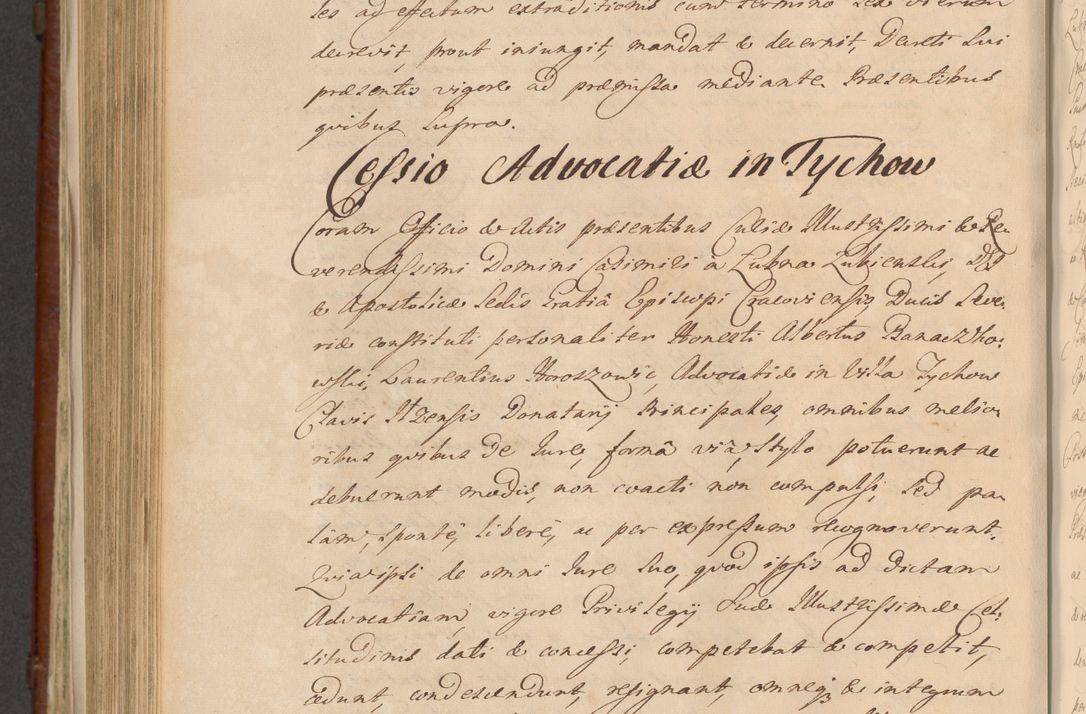 Zdjęcie nr 1121 dla obiektu archiwalnego: Acta actorum episcopalium R. D. Casimiri a Łubna Łubiński, episcopi Cracoviensis, ducis Severiae ab anno 1714 ad annum 1719 conscripta. Volumen II