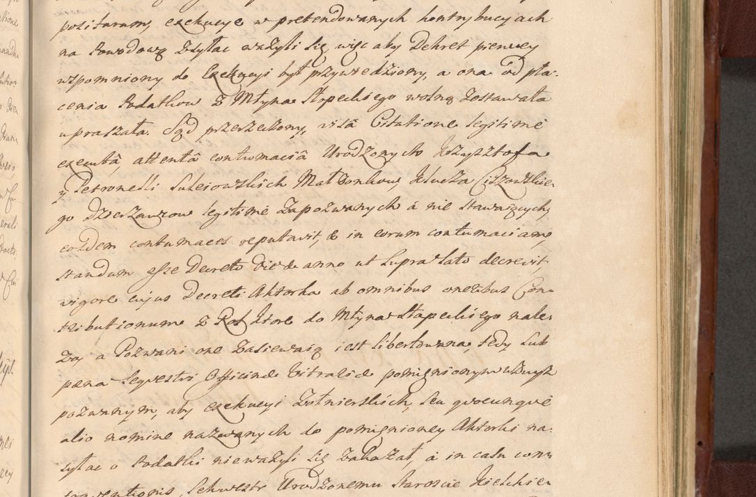 Zdjęcie nr 1118 dla obiektu archiwalnego: Acta actorum episcopalium R. D. Casimiri a Łubna Łubiński, episcopi Cracoviensis, ducis Severiae ab anno 1714 ad annum 1719 conscripta. Volumen II