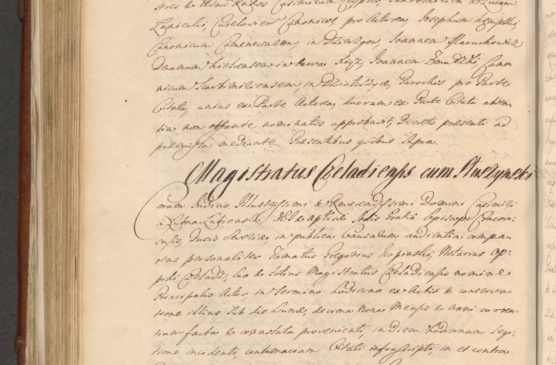Zdjęcie nr 1115 dla obiektu archiwalnego: Acta actorum episcopalium R. D. Casimiri a Łubna Łubiński, episcopi Cracoviensis, ducis Severiae ab anno 1714 ad annum 1719 conscripta. Volumen II