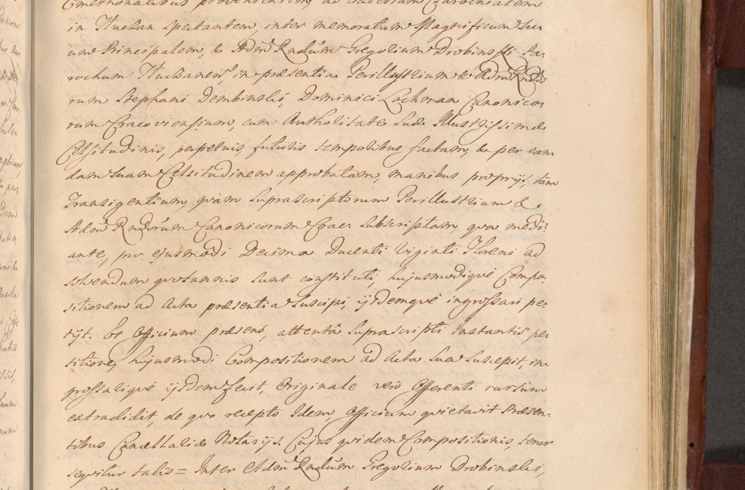 Zdjęcie nr 1108 dla obiektu archiwalnego: Acta actorum episcopalium R. D. Casimiri a Łubna Łubiński, episcopi Cracoviensis, ducis Severiae ab anno 1714 ad annum 1719 conscripta. Volumen II