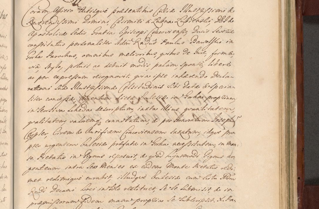 Zdjęcie nr 1104 dla obiektu archiwalnego: Acta actorum episcopalium R. D. Casimiri a Łubna Łubiński, episcopi Cracoviensis, ducis Severiae ab anno 1714 ad annum 1719 conscripta. Volumen II