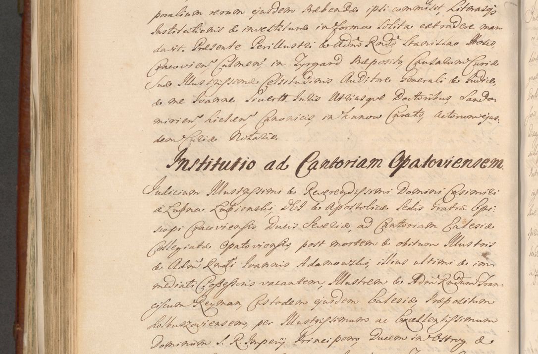 Zdjęcie nr 1099 dla obiektu archiwalnego: Acta actorum episcopalium R. D. Casimiri a Łubna Łubiński, episcopi Cracoviensis, ducis Severiae ab anno 1714 ad annum 1719 conscripta. Volumen II
