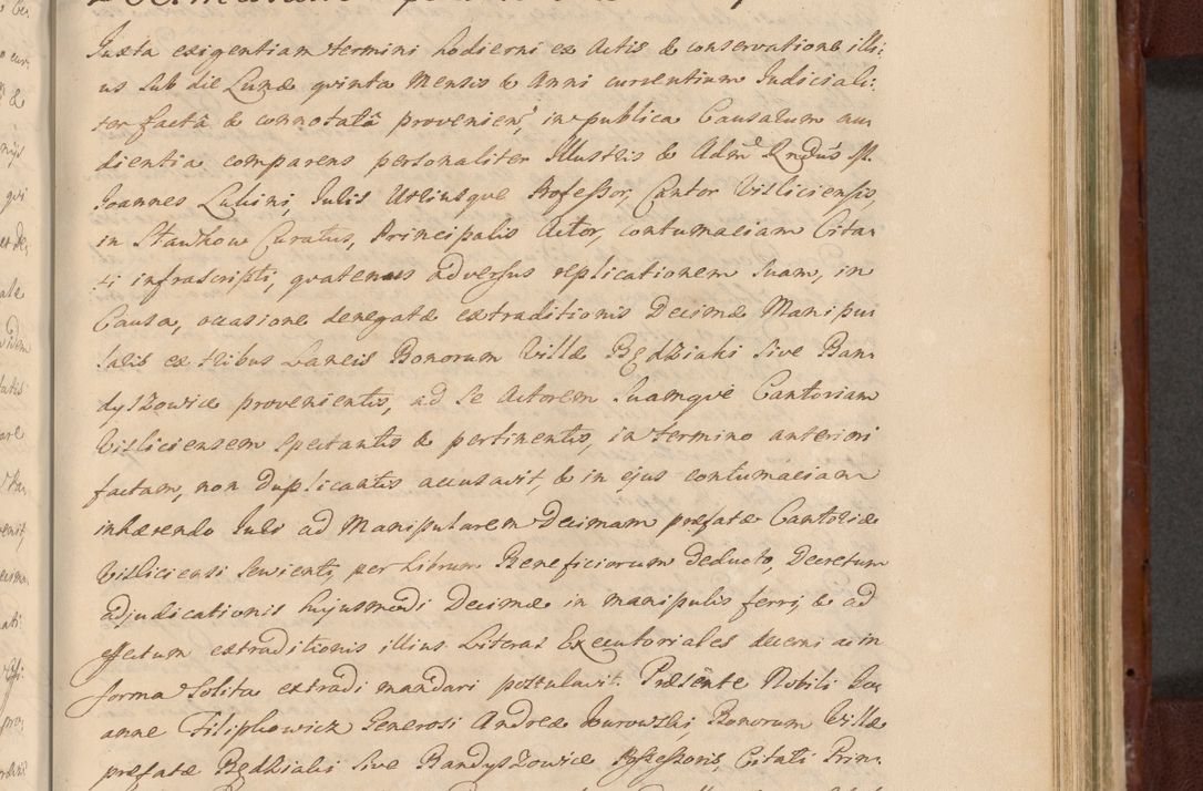 Zdjęcie nr 1096 dla obiektu archiwalnego: Acta actorum episcopalium R. D. Casimiri a Łubna Łubiński, episcopi Cracoviensis, ducis Severiae ab anno 1714 ad annum 1719 conscripta. Volumen II