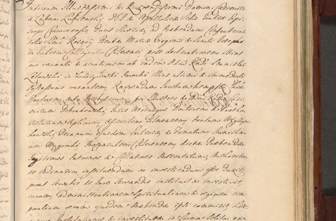 Zdjęcie nr 1098 dla obiektu archiwalnego: Acta actorum episcopalium R. D. Casimiri a Łubna Łubiński, episcopi Cracoviensis, ducis Severiae ab anno 1714 ad annum 1719 conscripta. Volumen II