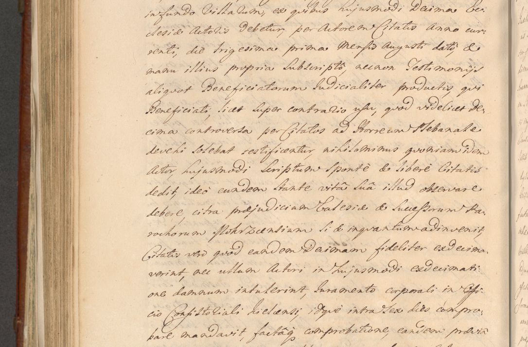 Zdjęcie nr 1095 dla obiektu archiwalnego: Acta actorum episcopalium R. D. Casimiri a Łubna Łubiński, episcopi Cracoviensis, ducis Severiae ab anno 1714 ad annum 1719 conscripta. Volumen II