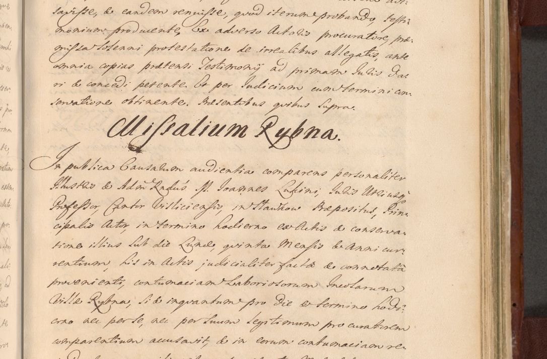 Zdjęcie nr 1090 dla obiektu archiwalnego: Acta actorum episcopalium R. D. Casimiri a Łubna Łubiński, episcopi Cracoviensis, ducis Severiae ab anno 1714 ad annum 1719 conscripta. Volumen II