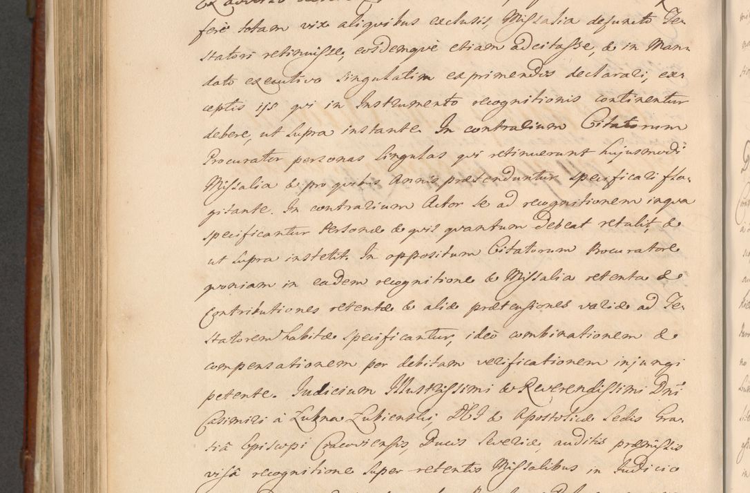 Zdjęcie nr 1091 dla obiektu archiwalnego: Acta actorum episcopalium R. D. Casimiri a Łubna Łubiński, episcopi Cracoviensis, ducis Severiae ab anno 1714 ad annum 1719 conscripta. Volumen II