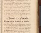 Zdjęcie nr 1088 dla obiektu archiwalnego: Acta actorum episcopalium R. D. Casimiri a Łubna Łubiński, episcopi Cracoviensis, ducis Severiae ab anno 1714 ad annum 1719 conscripta. Volumen II