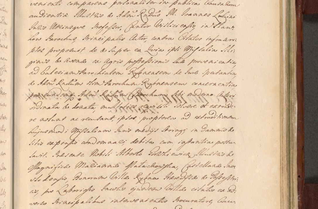 Zdjęcie nr 1080 dla obiektu archiwalnego: Acta actorum episcopalium R. D. Casimiri a Łubna Łubiński, episcopi Cracoviensis, ducis Severiae ab anno 1714 ad annum 1719 conscripta. Volumen II