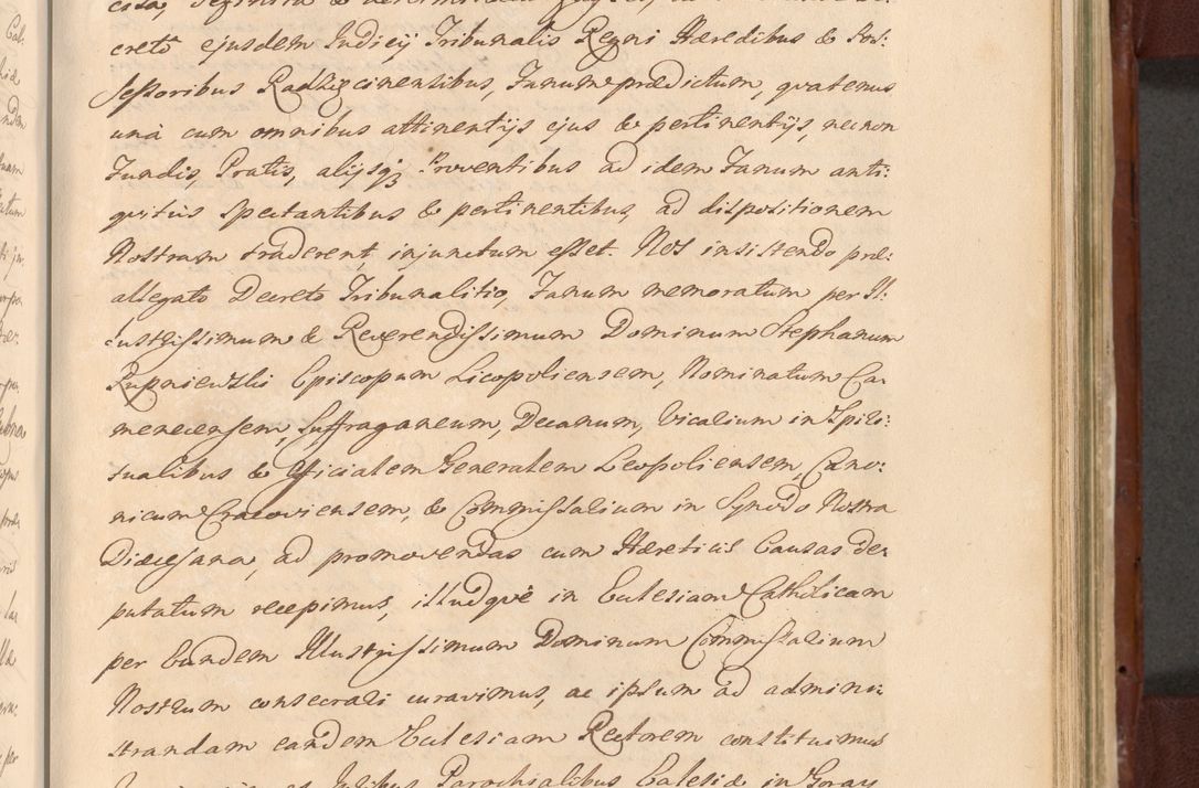 Zdjęcie nr 1076 dla obiektu archiwalnego: Acta actorum episcopalium R. D. Casimiri a Łubna Łubiński, episcopi Cracoviensis, ducis Severiae ab anno 1714 ad annum 1719 conscripta. Volumen II