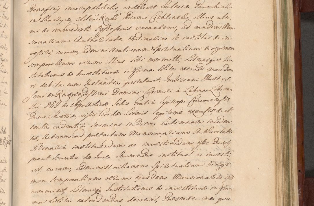 Zdjęcie nr 1074 dla obiektu archiwalnego: Acta actorum episcopalium R. D. Casimiri a Łubna Łubiński, episcopi Cracoviensis, ducis Severiae ab anno 1714 ad annum 1719 conscripta. Volumen II