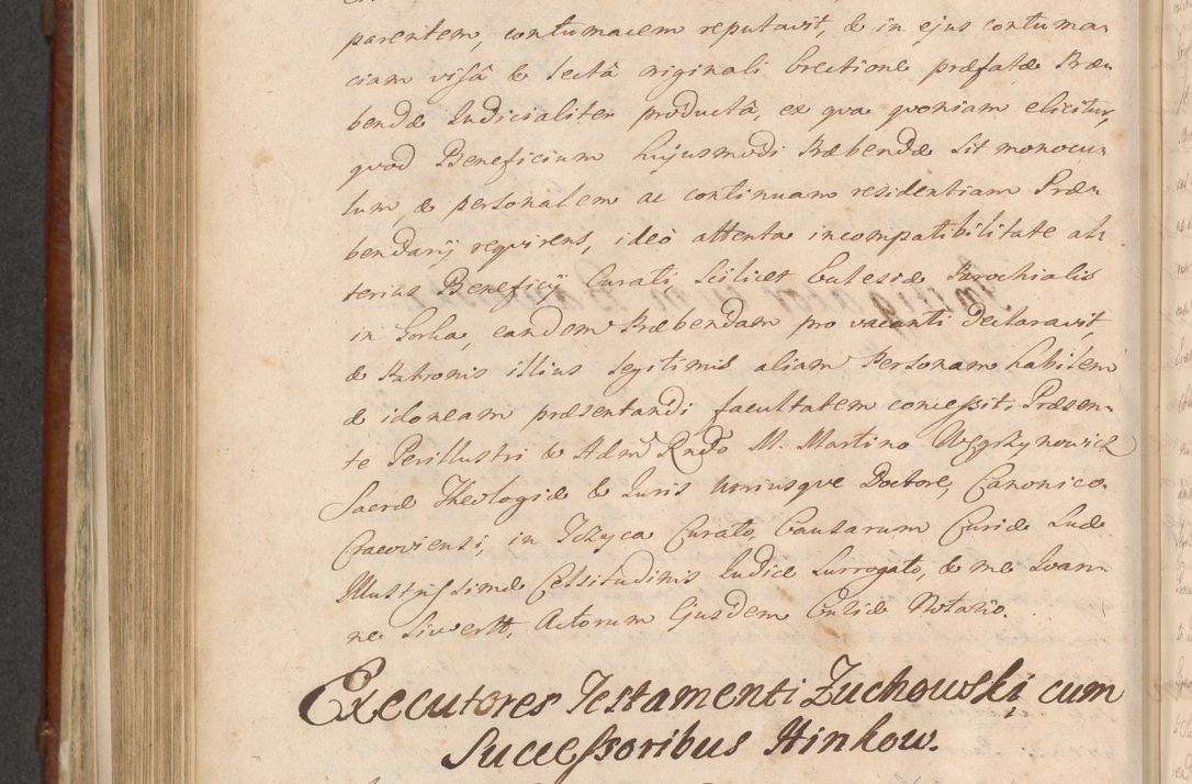 Zdjęcie nr 1071 dla obiektu archiwalnego: Acta actorum episcopalium R. D. Casimiri a Łubna Łubiński, episcopi Cracoviensis, ducis Severiae ab anno 1714 ad annum 1719 conscripta. Volumen II