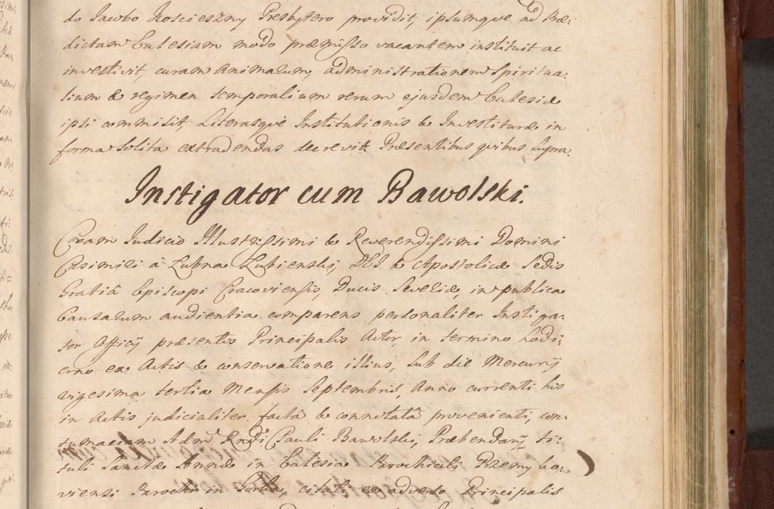 Zdjęcie nr 1070 dla obiektu archiwalnego: Acta actorum episcopalium R. D. Casimiri a Łubna Łubiński, episcopi Cracoviensis, ducis Severiae ab anno 1714 ad annum 1719 conscripta. Volumen II