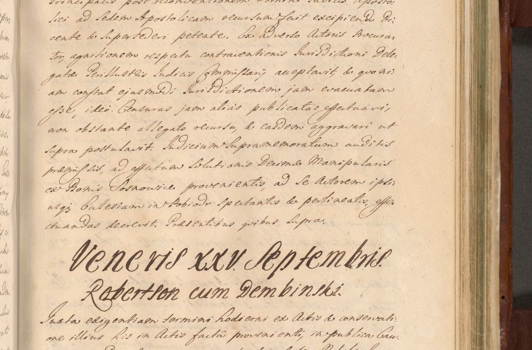 Zdjęcie nr 1064 dla obiektu archiwalnego: Acta actorum episcopalium R. D. Casimiri a Łubna Łubiński, episcopi Cracoviensis, ducis Severiae ab anno 1714 ad annum 1719 conscripta. Volumen II