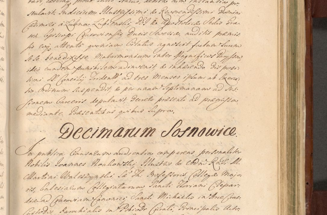Zdjęcie nr 1062 dla obiektu archiwalnego: Acta actorum episcopalium R. D. Casimiri a Łubna Łubiński, episcopi Cracoviensis, ducis Severiae ab anno 1714 ad annum 1719 conscripta. Volumen II