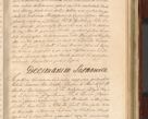 Zdjęcie nr 1062 dla obiektu archiwalnego: Acta actorum episcopalium R. D. Casimiri a Łubna Łubiński, episcopi Cracoviensis, ducis Severiae ab anno 1714 ad annum 1719 conscripta. Volumen II