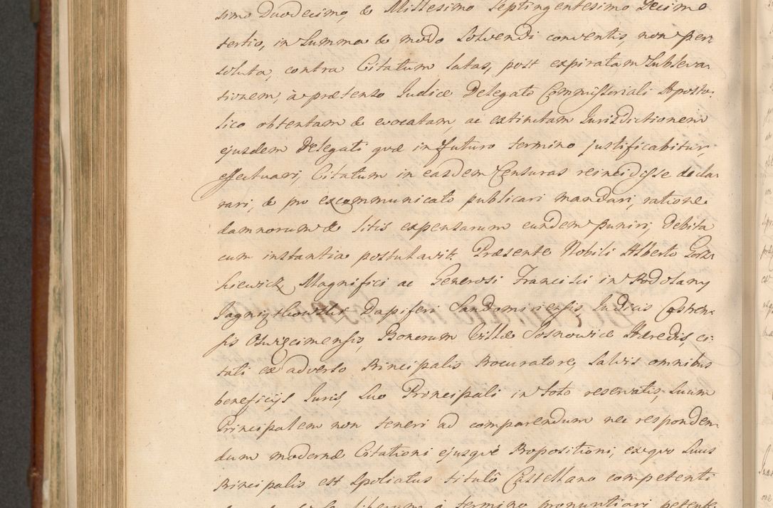Zdjęcie nr 1063 dla obiektu archiwalnego: Acta actorum episcopalium R. D. Casimiri a Łubna Łubiński, episcopi Cracoviensis, ducis Severiae ab anno 1714 ad annum 1719 conscripta. Volumen II
