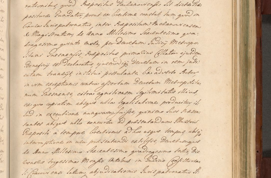 Zdjęcie nr 1054 dla obiektu archiwalnego: Acta actorum episcopalium R. D. Casimiri a Łubna Łubiński, episcopi Cracoviensis, ducis Severiae ab anno 1714 ad annum 1719 conscripta. Volumen II