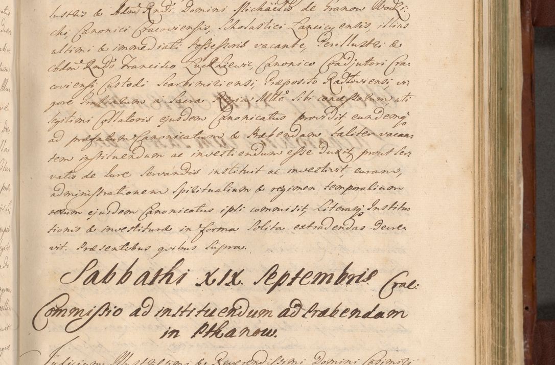 Zdjęcie nr 1056 dla obiektu archiwalnego: Acta actorum episcopalium R. D. Casimiri a Łubna Łubiński, episcopi Cracoviensis, ducis Severiae ab anno 1714 ad annum 1719 conscripta. Volumen II