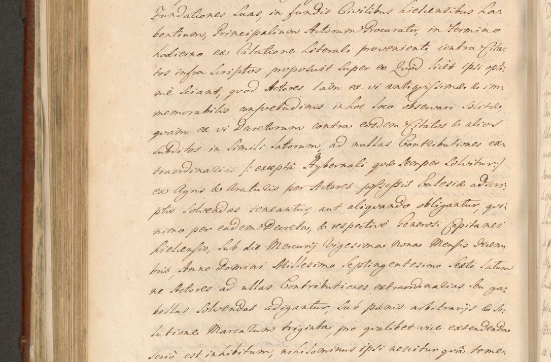 Zdjęcie nr 1059 dla obiektu archiwalnego: Acta actorum episcopalium R. D. Casimiri a Łubna Łubiński, episcopi Cracoviensis, ducis Severiae ab anno 1714 ad annum 1719 conscripta. Volumen II