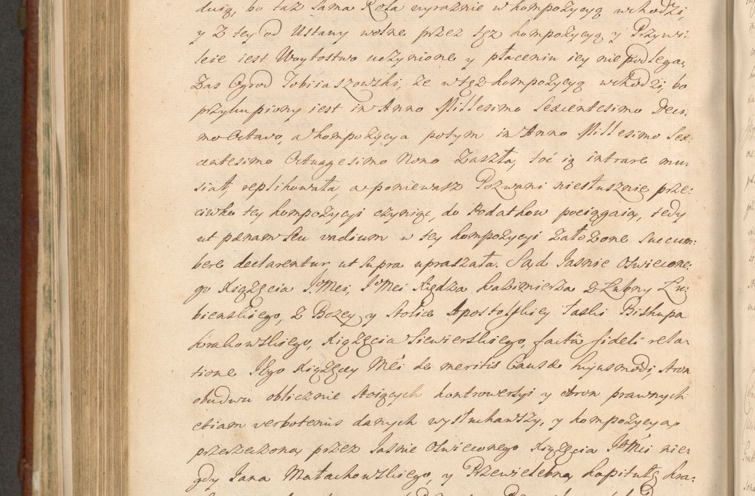 Zdjęcie nr 1049 dla obiektu archiwalnego: Acta actorum episcopalium R. D. Casimiri a Łubna Łubiński, episcopi Cracoviensis, ducis Severiae ab anno 1714 ad annum 1719 conscripta. Volumen II