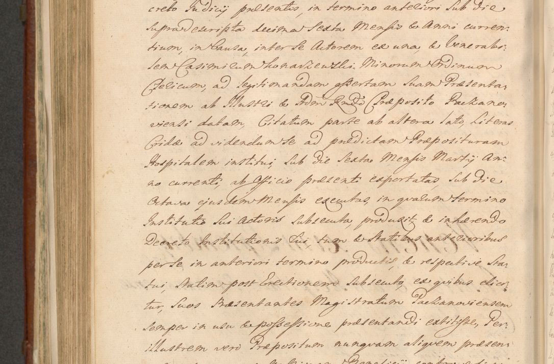Zdjęcie nr 1053 dla obiektu archiwalnego: Acta actorum episcopalium R. D. Casimiri a Łubna Łubiński, episcopi Cracoviensis, ducis Severiae ab anno 1714 ad annum 1719 conscripta. Volumen II