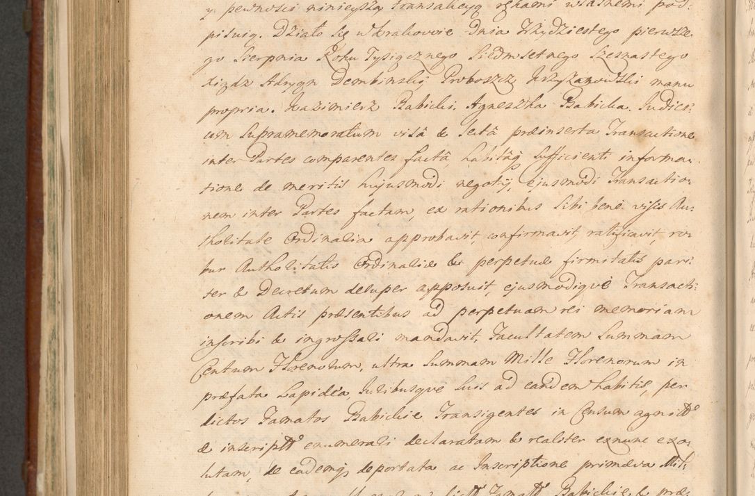 Zdjęcie nr 1039 dla obiektu archiwalnego: Acta actorum episcopalium R. D. Casimiri a Łubna Łubiński, episcopi Cracoviensis, ducis Severiae ab anno 1714 ad annum 1719 conscripta. Volumen II