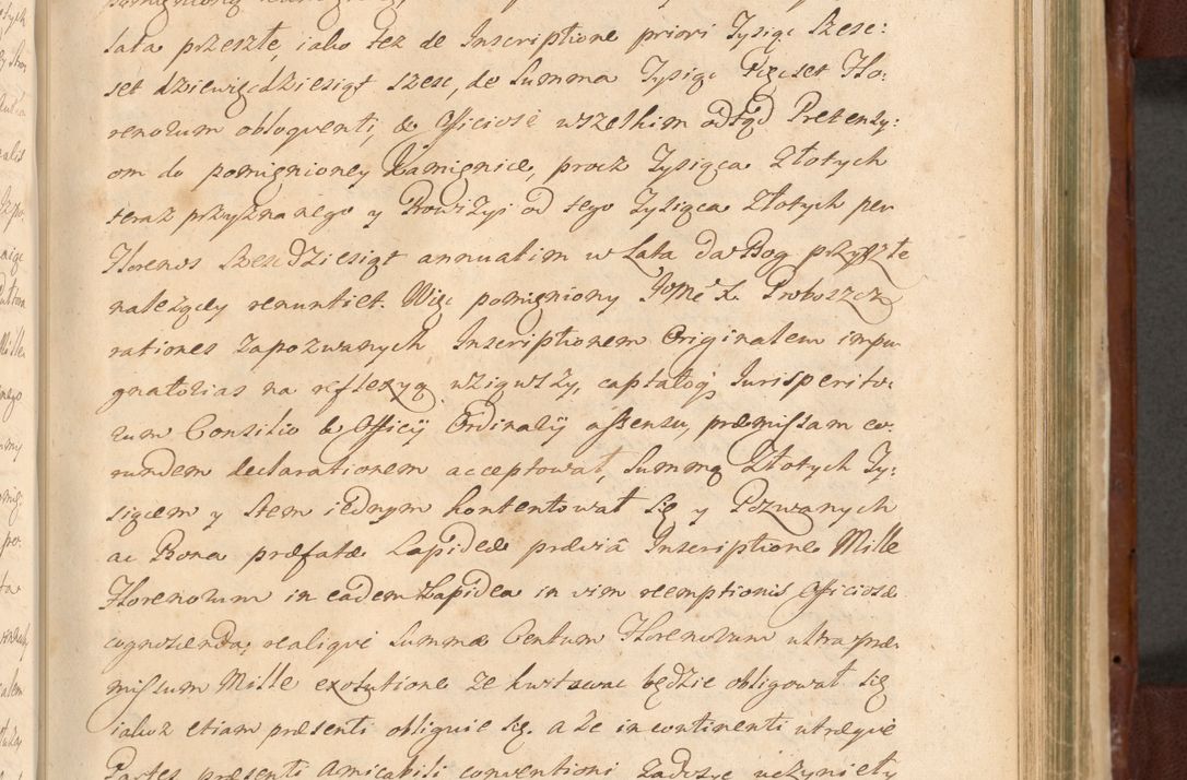 Zdjęcie nr 1038 dla obiektu archiwalnego: Acta actorum episcopalium R. D. Casimiri a Łubna Łubiński, episcopi Cracoviensis, ducis Severiae ab anno 1714 ad annum 1719 conscripta. Volumen II
