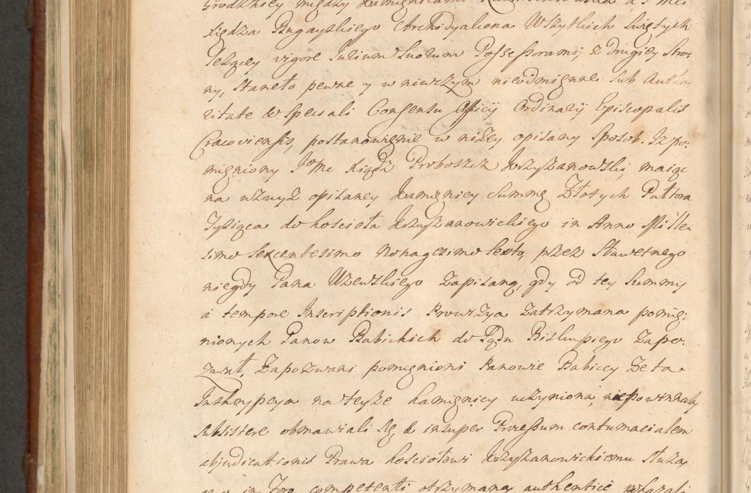 Zdjęcie nr 1037 dla obiektu archiwalnego: Acta actorum episcopalium R. D. Casimiri a Łubna Łubiński, episcopi Cracoviensis, ducis Severiae ab anno 1714 ad annum 1719 conscripta. Volumen II