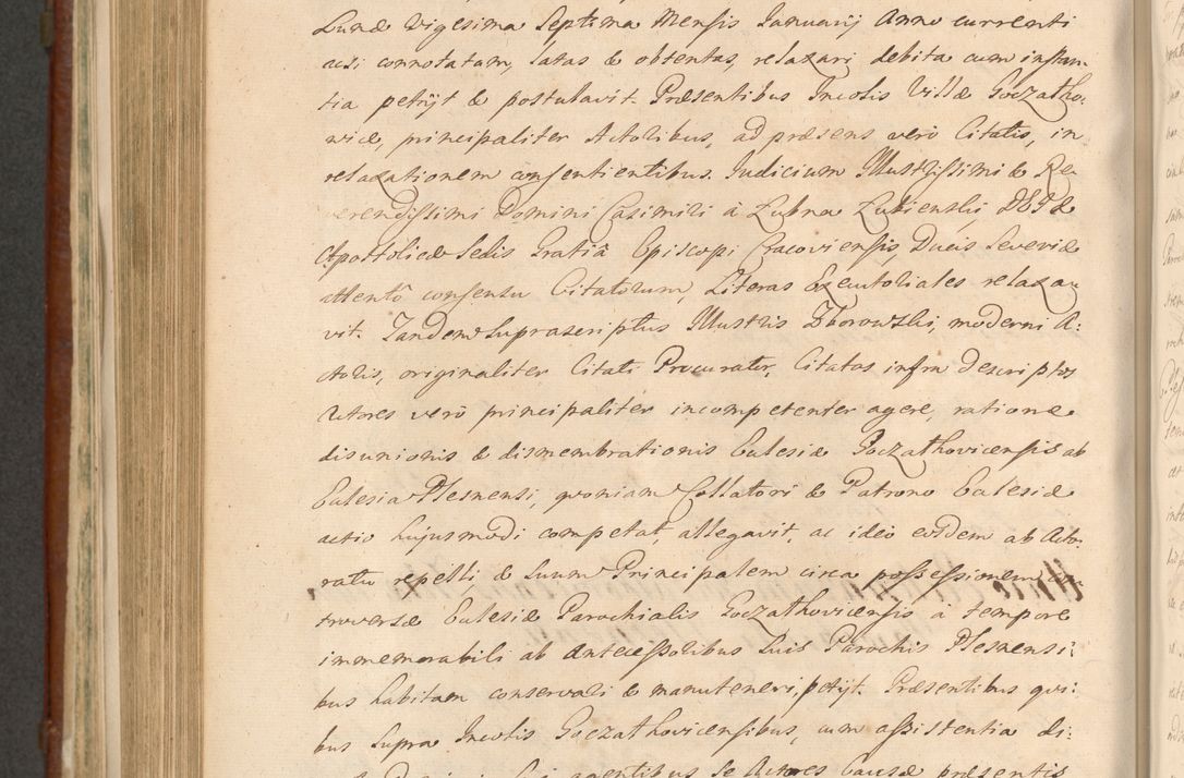 Zdjęcie nr 1023 dla obiektu archiwalnego: Acta actorum episcopalium R. D. Casimiri a Łubna Łubiński, episcopi Cracoviensis, ducis Severiae ab anno 1714 ad annum 1719 conscripta. Volumen II