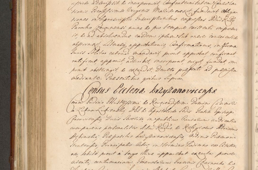 Zdjęcie nr 1021 dla obiektu archiwalnego: Acta actorum episcopalium R. D. Casimiri a Łubna Łubiński, episcopi Cracoviensis, ducis Severiae ab anno 1714 ad annum 1719 conscripta. Volumen II