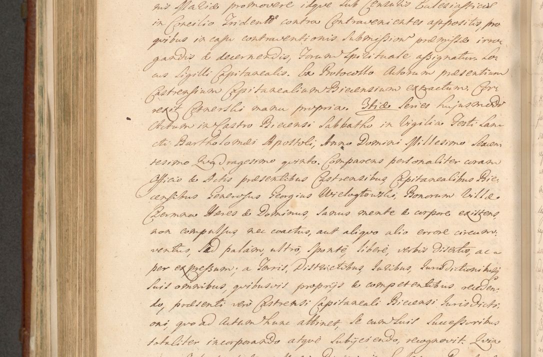 Zdjęcie nr 1019 dla obiektu archiwalnego: Acta actorum episcopalium R. D. Casimiri a Łubna Łubiński, episcopi Cracoviensis, ducis Severiae ab anno 1714 ad annum 1719 conscripta. Volumen II