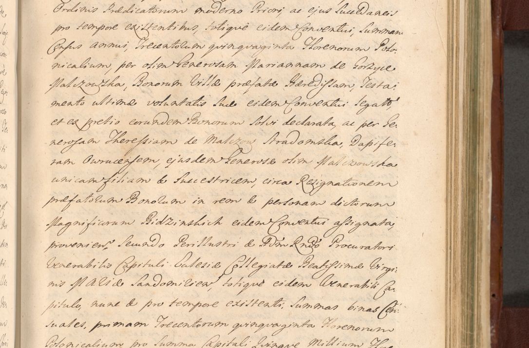 Zdjęcie nr 1002 dla obiektu archiwalnego: Acta actorum episcopalium R. D. Casimiri a Łubna Łubiński, episcopi Cracoviensis, ducis Severiae ab anno 1714 ad annum 1719 conscripta. Volumen II