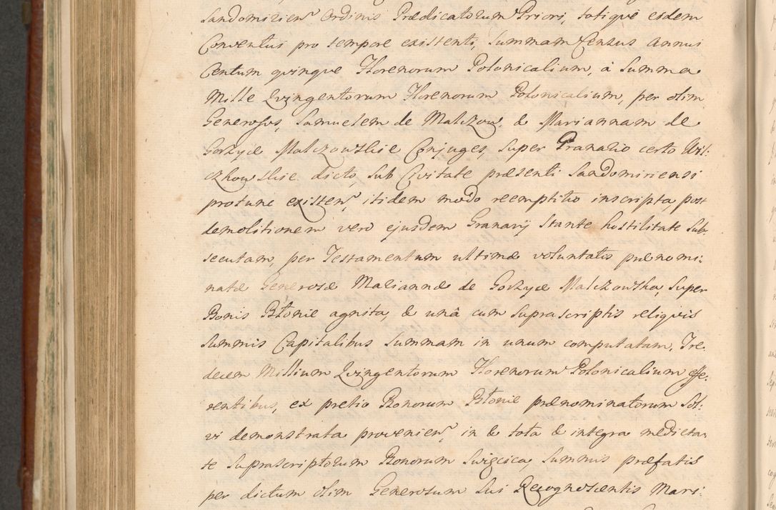 Zdjęcie nr 1003 dla obiektu archiwalnego: Acta actorum episcopalium R. D. Casimiri a Łubna Łubiński, episcopi Cracoviensis, ducis Severiae ab anno 1714 ad annum 1719 conscripta. Volumen II
