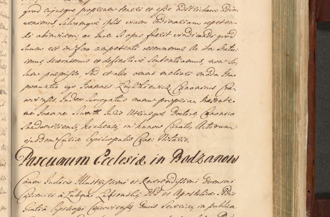 Zdjęcie nr 1397 dla obiektu archiwalnego: Acta actorum episcopalium R. D. Casimiri a Łubna Łubiński, episcopi Cracoviensis, ducis Severiae ab anno 1714 ad annum 1719 conscripta. Volumen II
