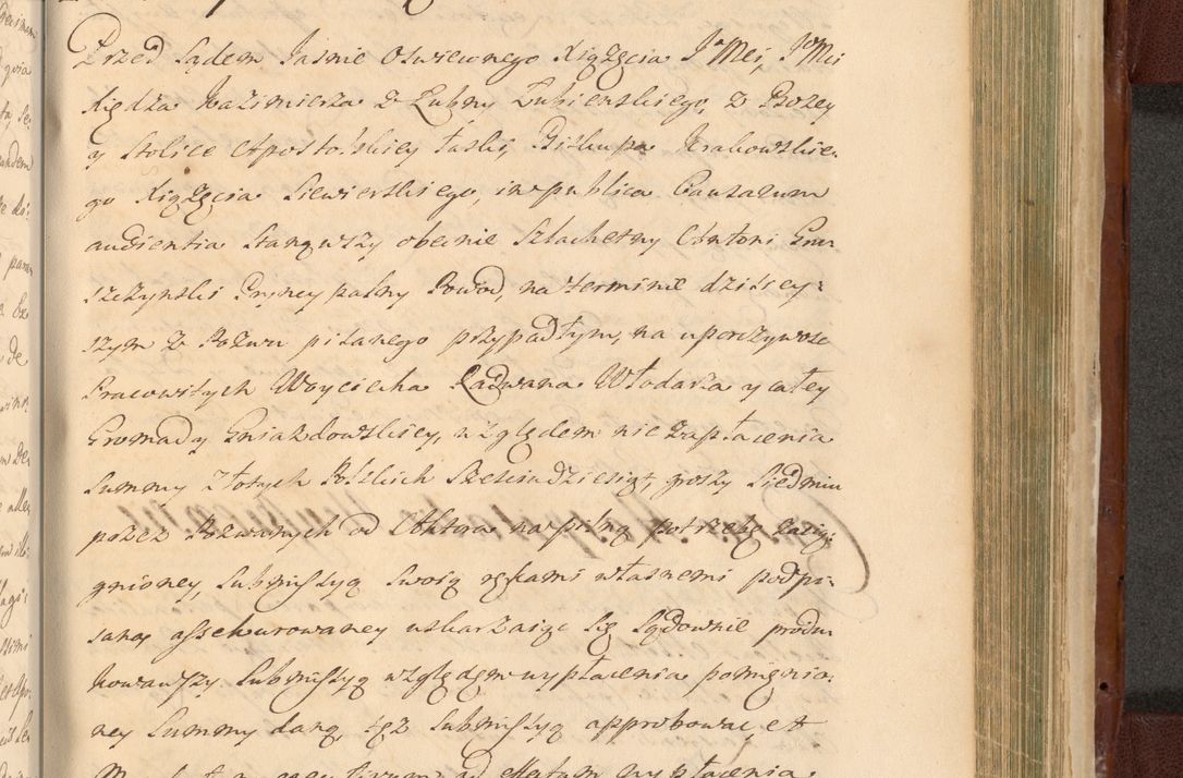 Zdjęcie nr 1379 dla obiektu archiwalnego: Acta actorum episcopalium R. D. Casimiri a Łubna Łubiński, episcopi Cracoviensis, ducis Severiae ab anno 1714 ad annum 1719 conscripta. Volumen II