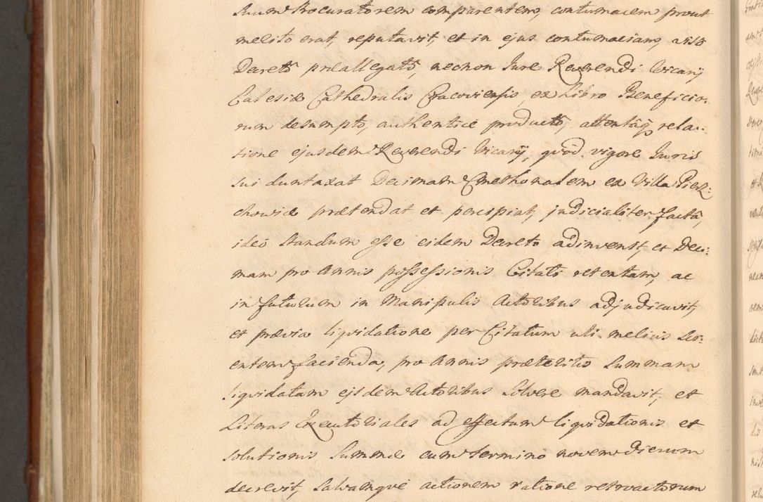 Zdjęcie nr 1372 dla obiektu archiwalnego: Acta actorum episcopalium R. D. Casimiri a Łubna Łubiński, episcopi Cracoviensis, ducis Severiae ab anno 1714 ad annum 1719 conscripta. Volumen II