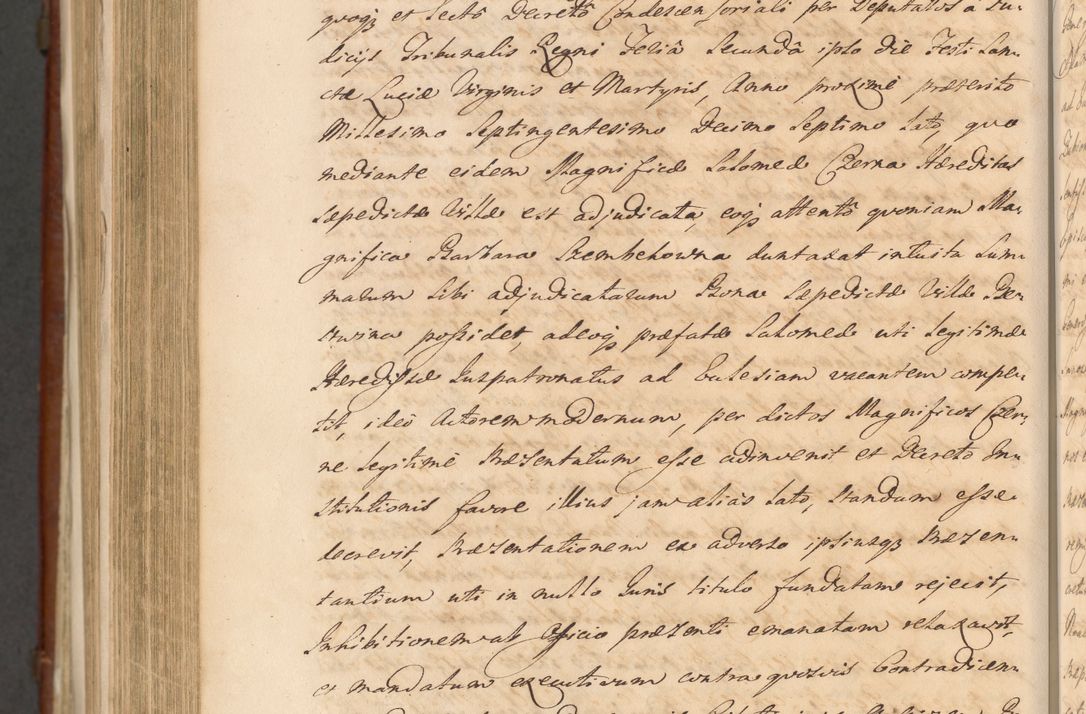 Zdjęcie nr 1602 dla obiektu archiwalnego: Acta actorum episcopalium R. D. Casimiri a Łubna Łubiński, episcopi Cracoviensis, ducis Severiae ab anno 1714 ad annum 1719 conscripta. Volumen II