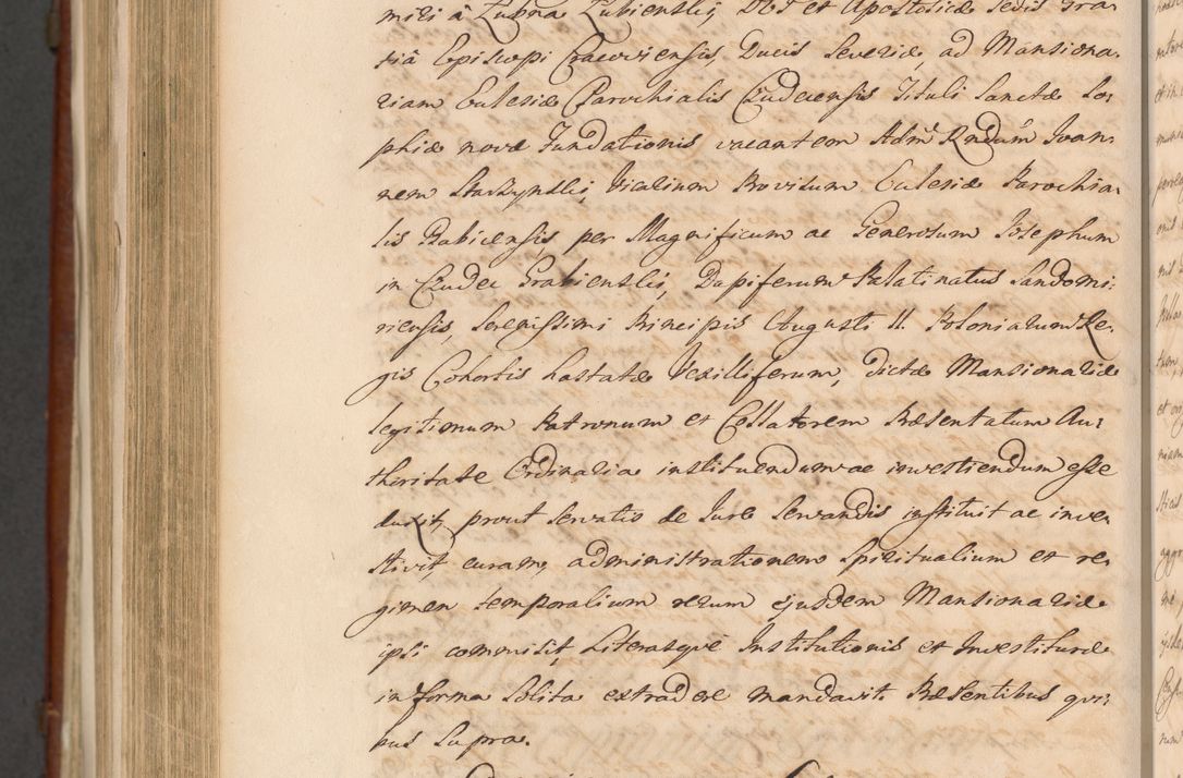 Zdjęcie nr 1586 dla obiektu archiwalnego: Acta actorum episcopalium R. D. Casimiri a Łubna Łubiński, episcopi Cracoviensis, ducis Severiae ab anno 1714 ad annum 1719 conscripta. Volumen II