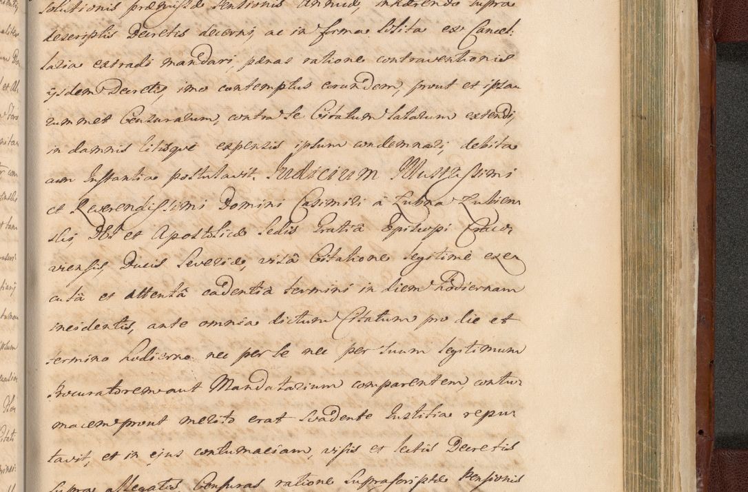 Zdjęcie nr 1577 dla obiektu archiwalnego: Acta actorum episcopalium R. D. Casimiri a Łubna Łubiński, episcopi Cracoviensis, ducis Severiae ab anno 1714 ad annum 1719 conscripta. Volumen II